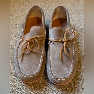 Frye suede loafers driving shoes sz 8